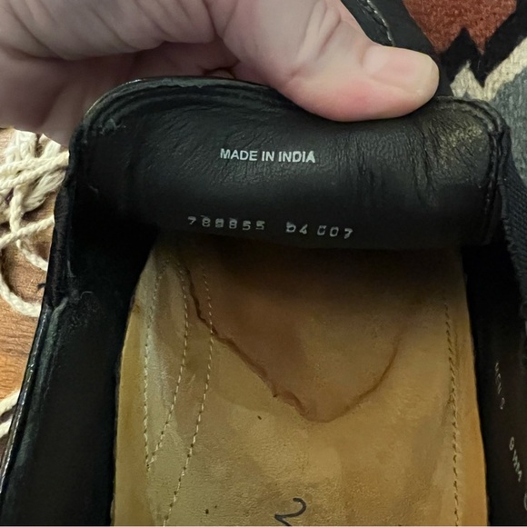 Cole Haan Men's Classic Black Leather Slip-On Loafers, good condition, size 9.5 - Picture 11 of 13